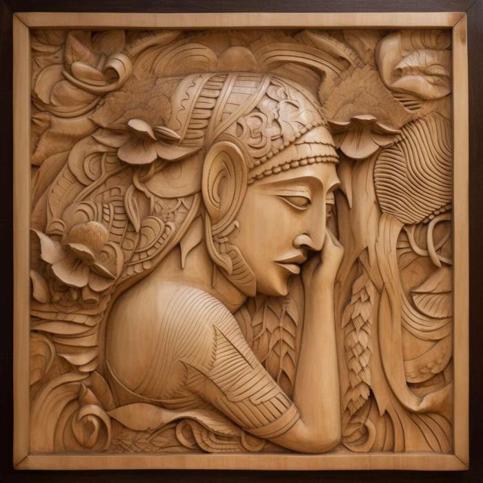 نموذج ثلاثي الأبعاد لآلة CNC 3D Art 